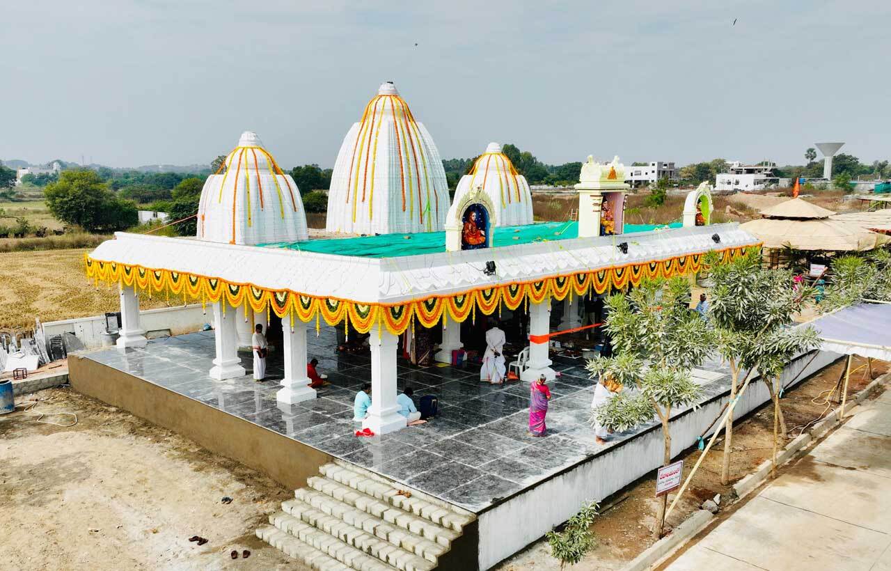 World’s First 3D Printed Temple in Siddipet
