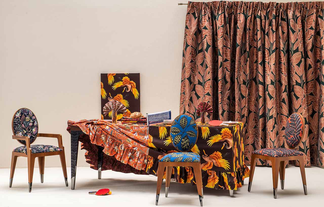 Zynna launches Vintage Floral Drapery by Thevenon in India