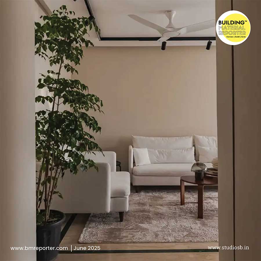 Minimalist Indian interior design by Ar. Sharmin Wade