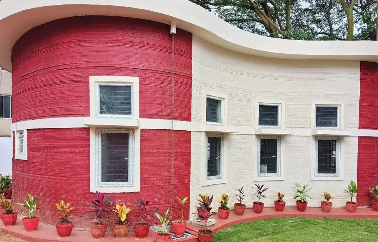 country's first 3D printed post office