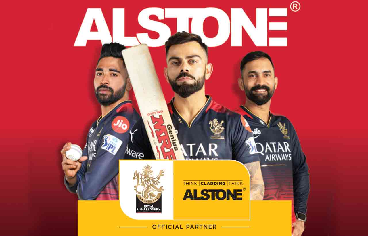 Alstone Teams Up with Royal Challengers Bangalore as Official Partner for IPL 2023 
