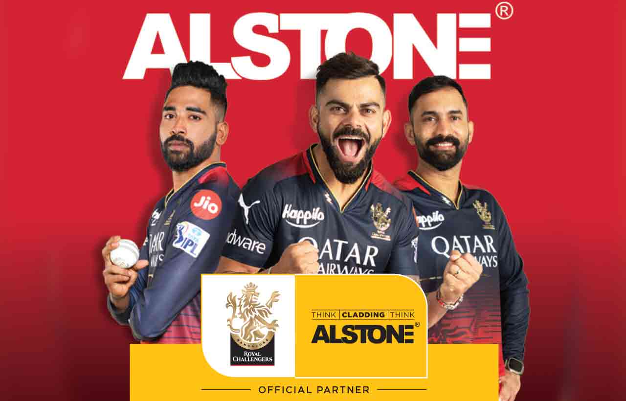 Alstone Teams Up with Royal Challengers Bangalore as Official Partner for IPL 2023 