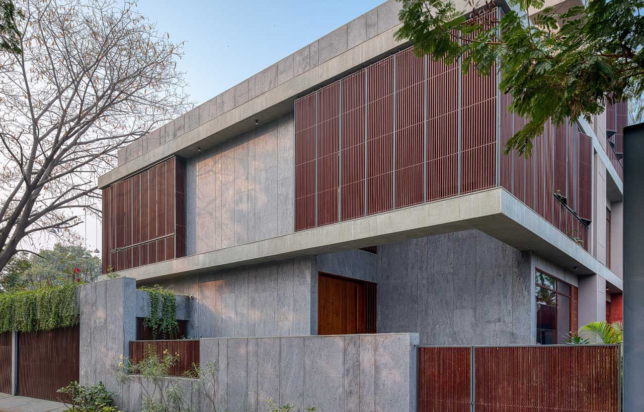 The Open House Ahmedabad contemporary interior living space