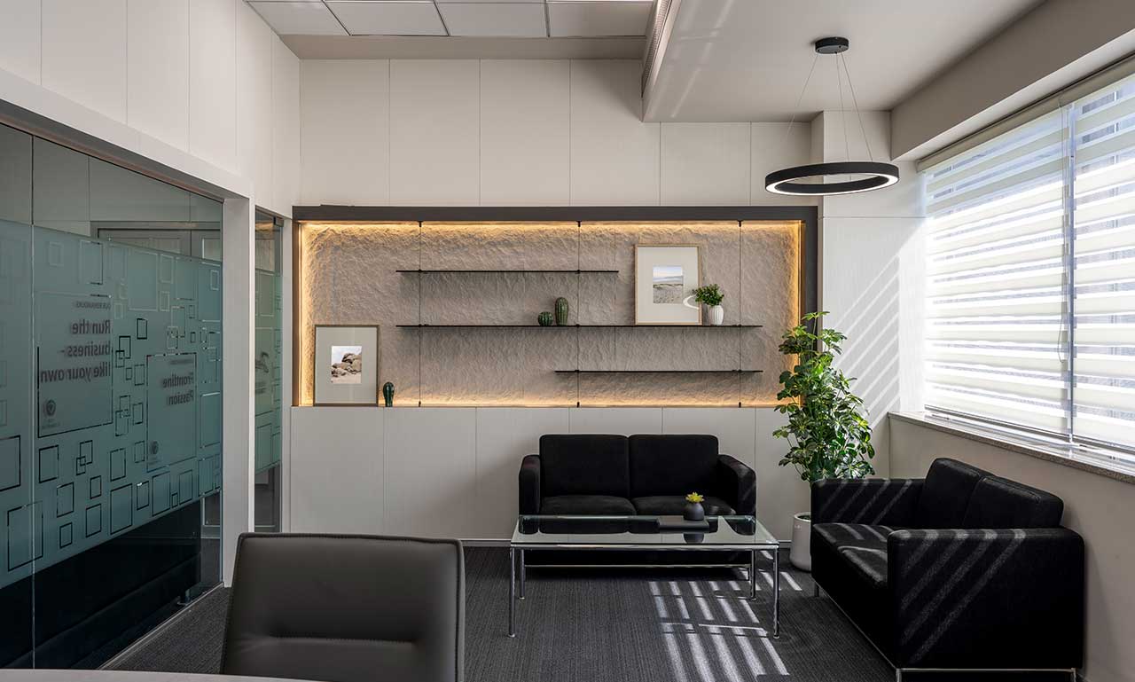 White Dune Office Executive Cabin