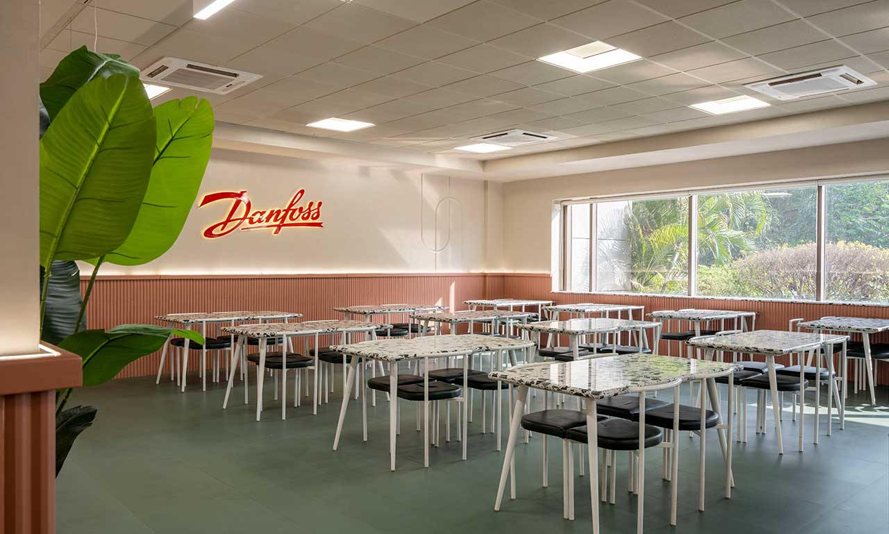 Danfoss Office Cafeteria Entrance
