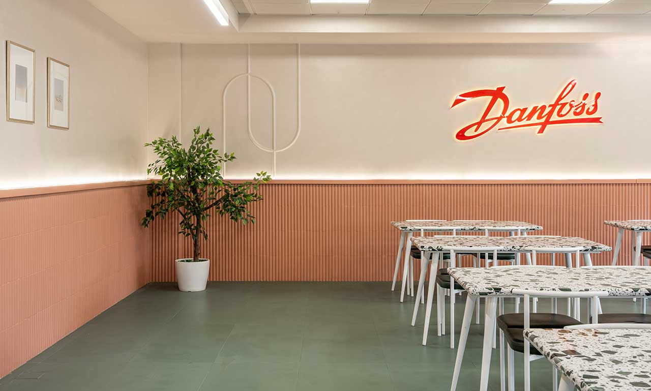 Danfoss Office Cafeteria Wide View