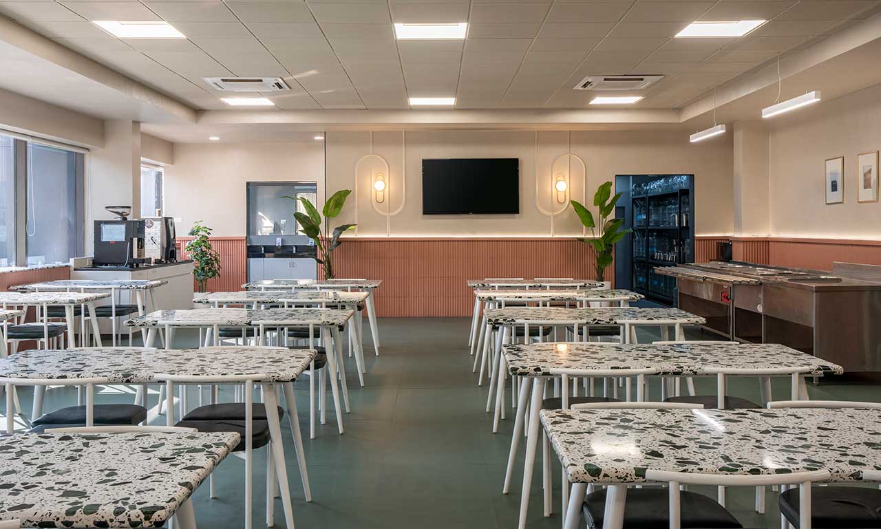 Danfoss Office Cafeteria Service Area