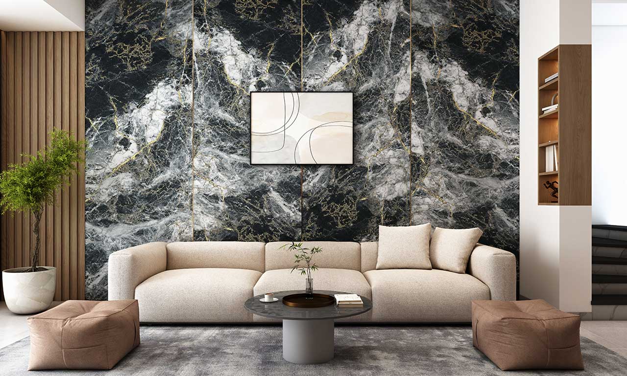 Carbon Board Panels for modern residential interior walls