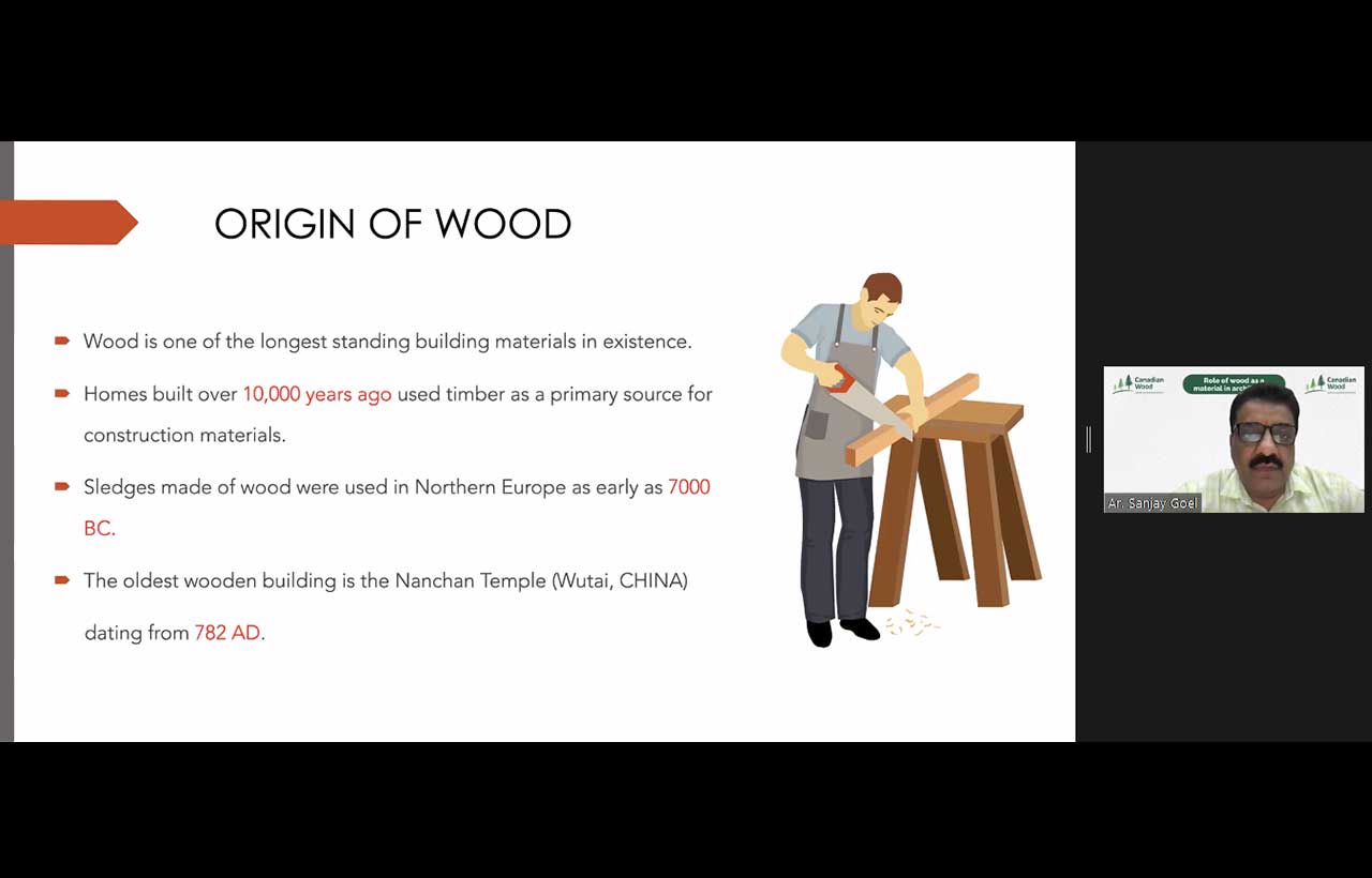 Canadian wood - BMR - World Architecture Day
