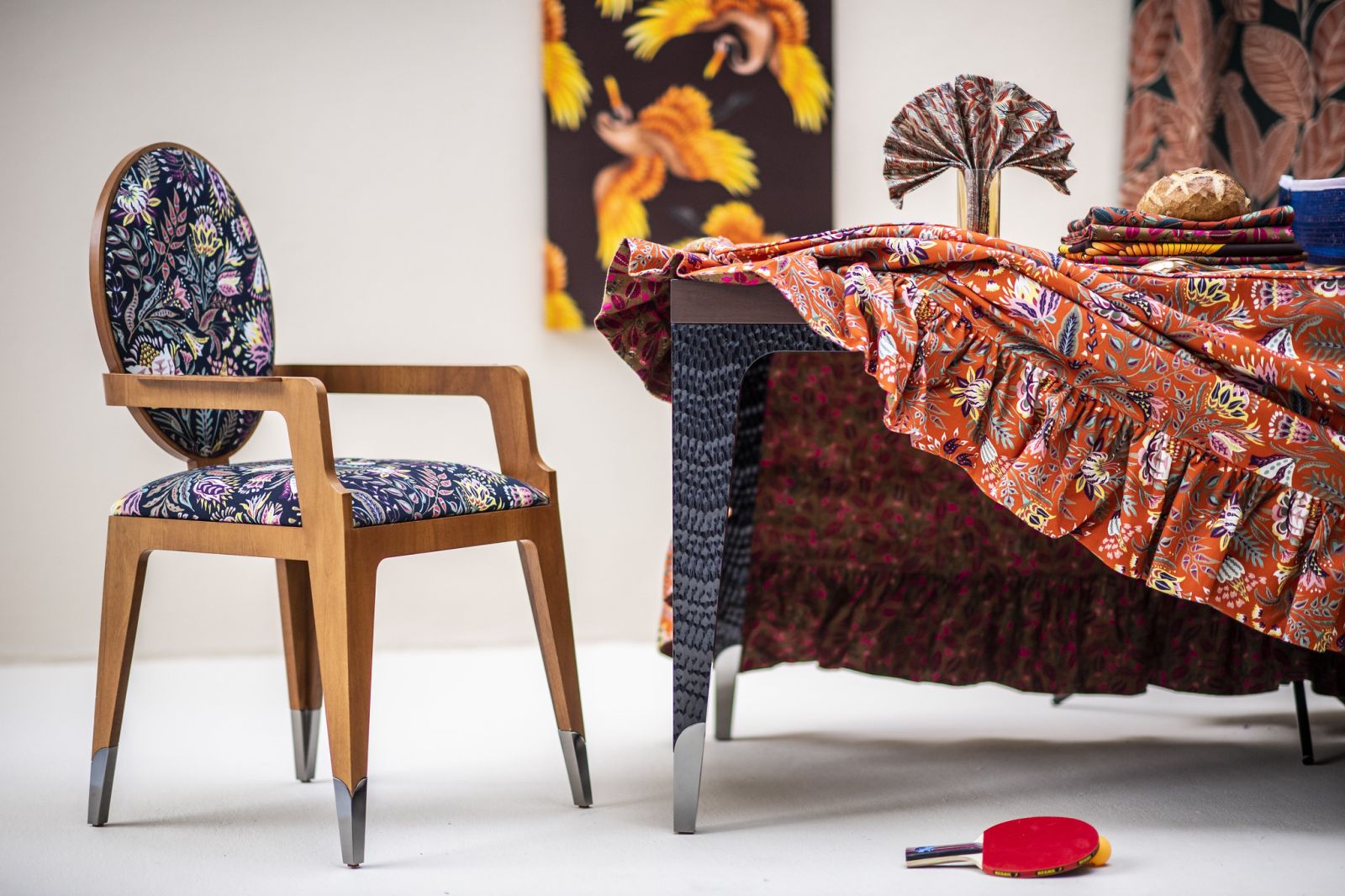 Zynna launches Thevenon’s exquisite blooming French fabrics in India
