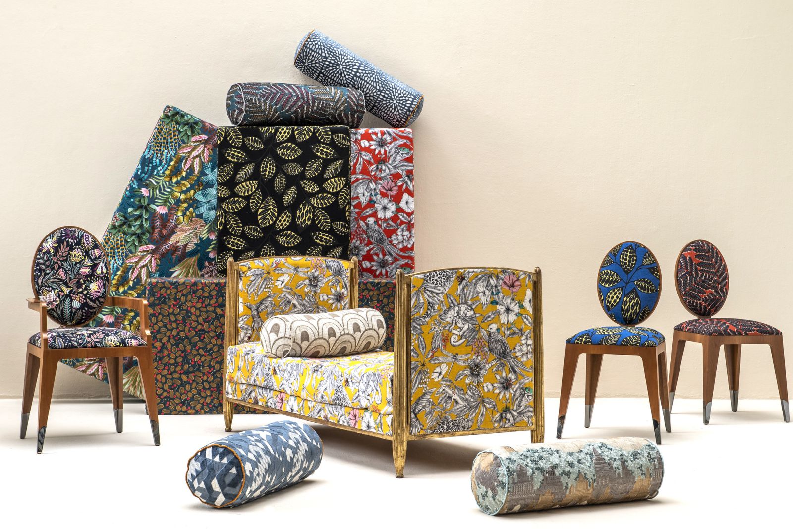 Zynna launches Thevenon’s exquisite blooming French fabrics in India