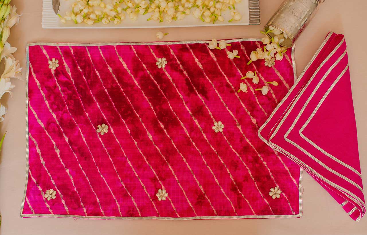 Rajputana collection of Table Linen by Neeti’s Linen Library - Building Material Reporter