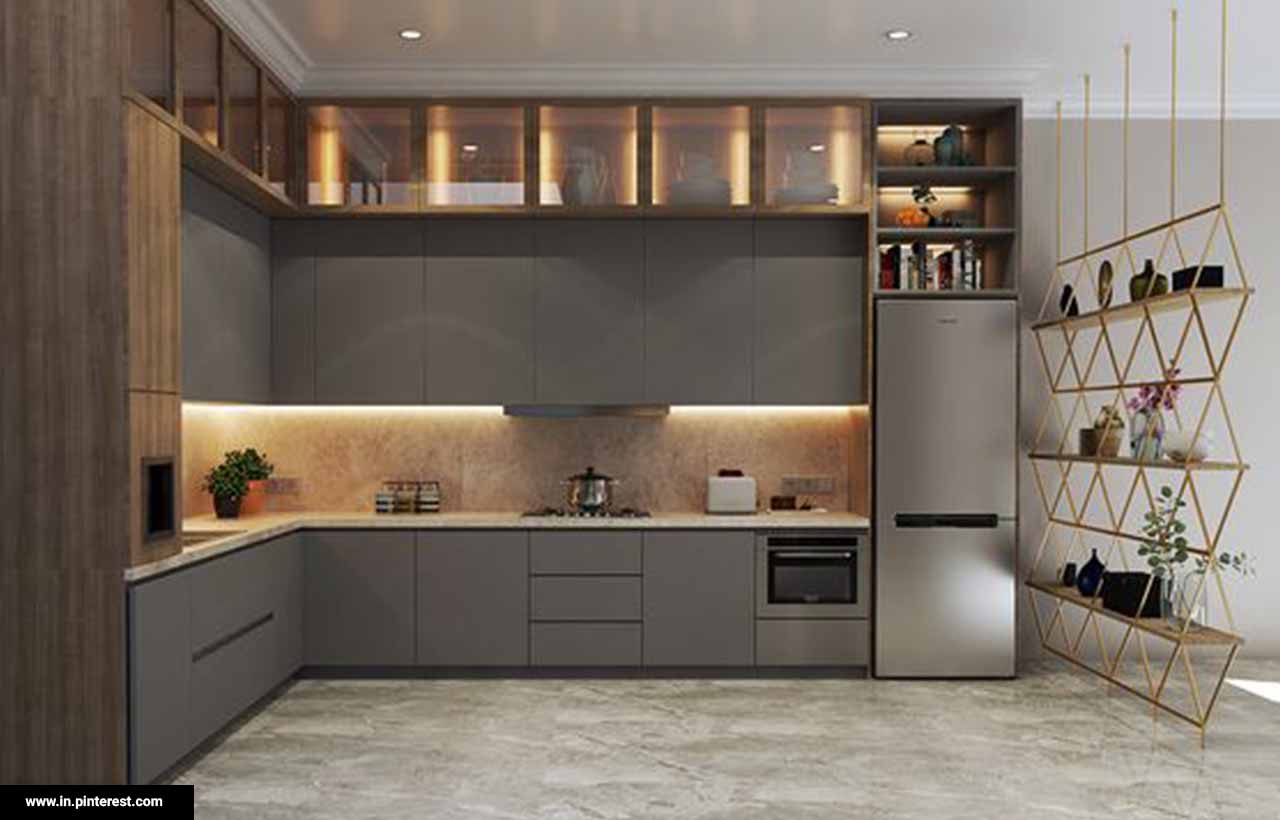 modular kitchen design dimensions