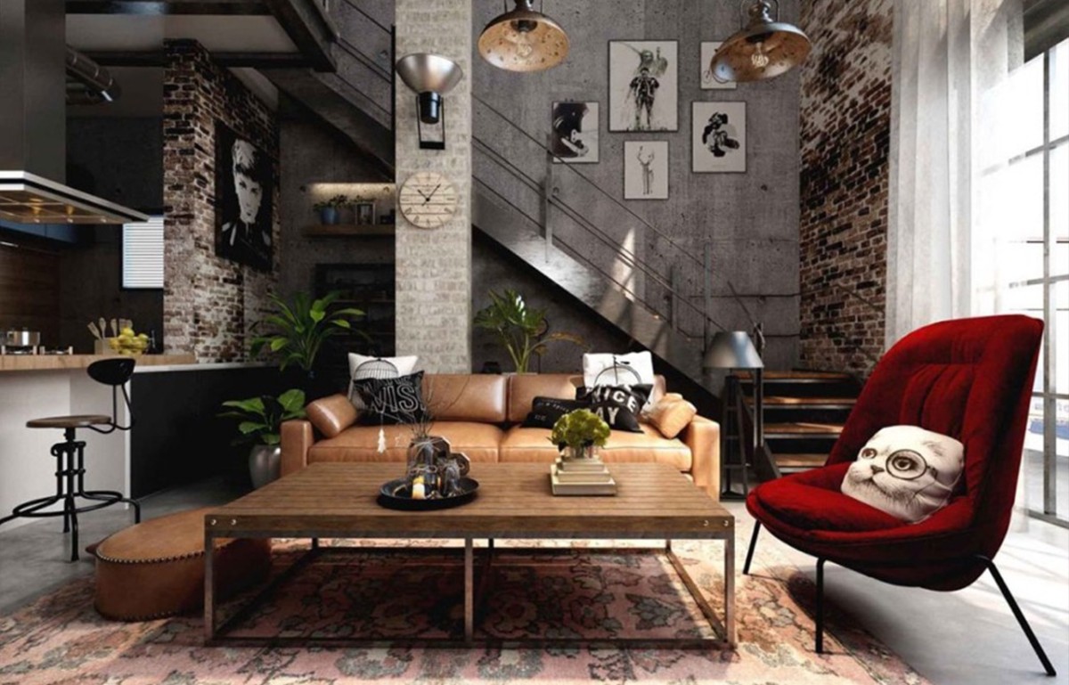 Add Charm to Your Space Through Industrial Decor Ideas
