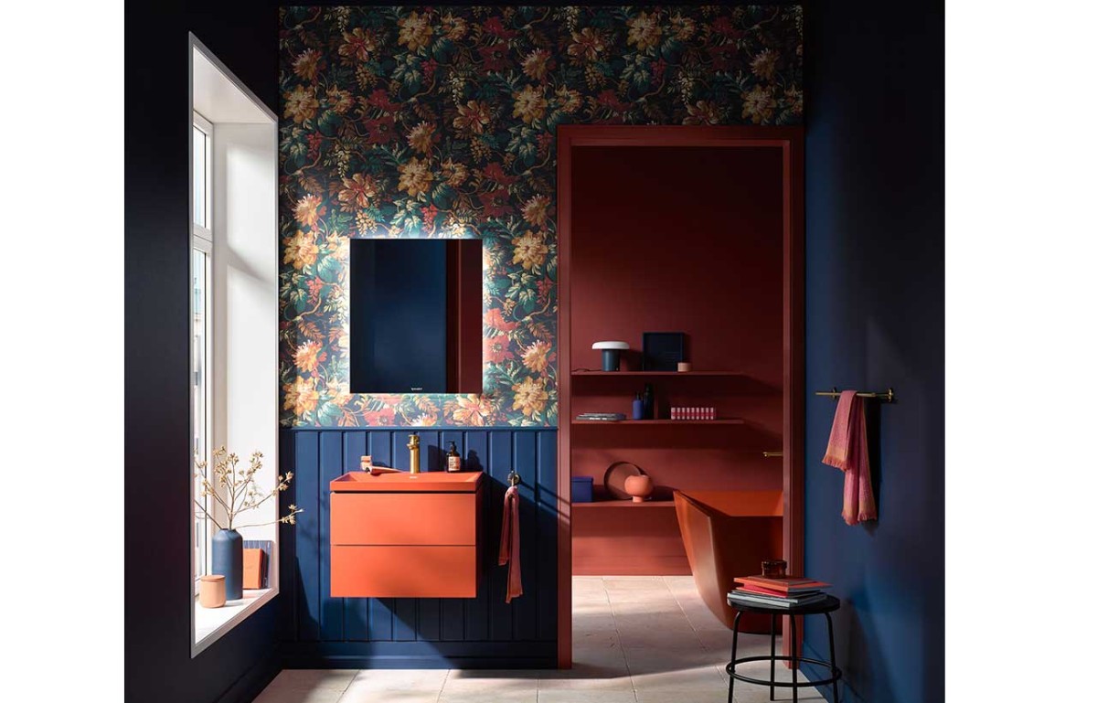 Discover Bathroom Ideas from Duravit Which Shares an Explosion of Colors