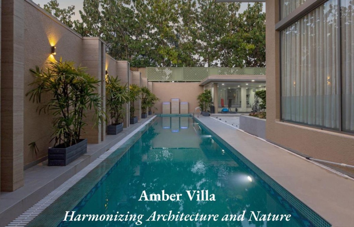 Amber Villa: Harmonizing Architecture and Nature