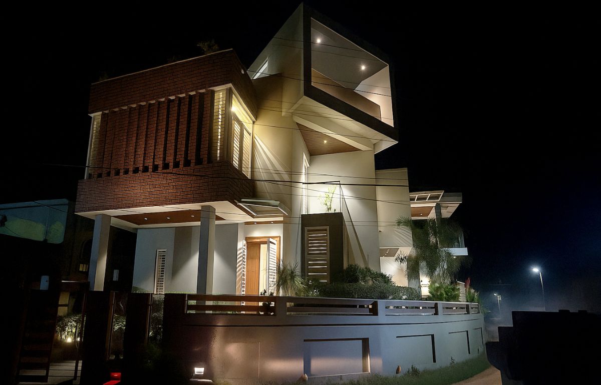 Podium House Kolkata: A Contemporary Residential Architecture Defined by Geometry, Space and Nature