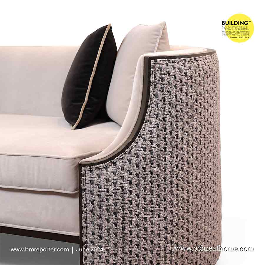 Ochre at Home Redefines Opulence with Luxurious Curved Couches