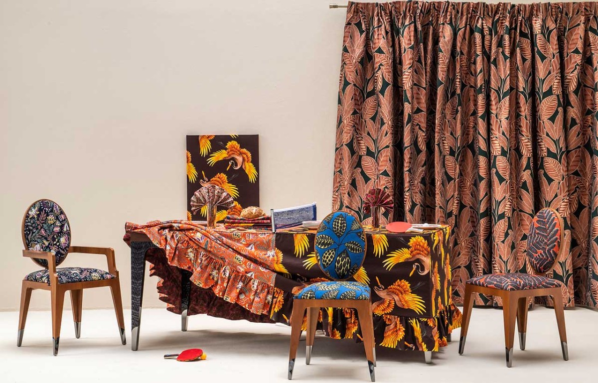 Zynna launches Thevenon’s exquisite blooming French fabrics in India