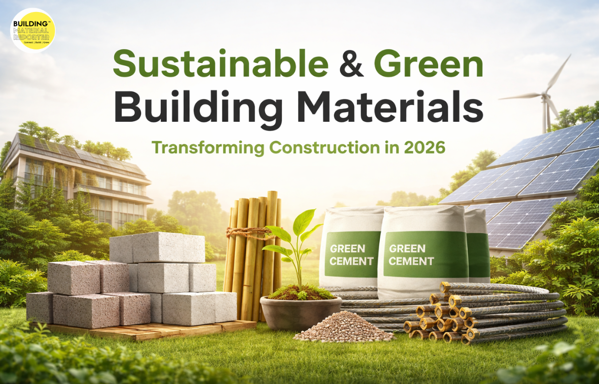 10 Sustainable & Green Building Materials Transforming Construction in 2026