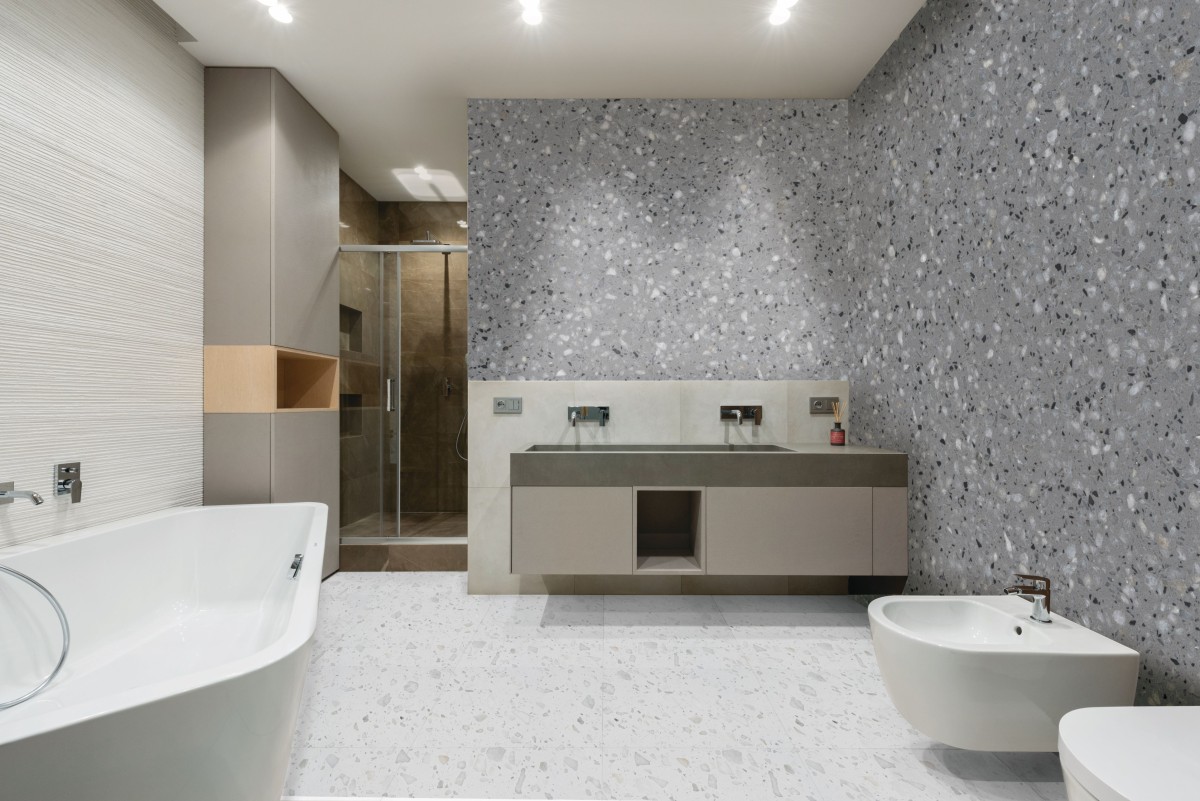 CMC Unveils Its Latest Designs In The KalingaStone Terrazzo Range – Greta Grey & Colosseo