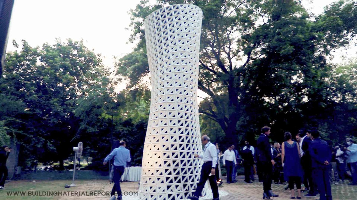 Delhi Sees Its First Artistic Air Purification Tower