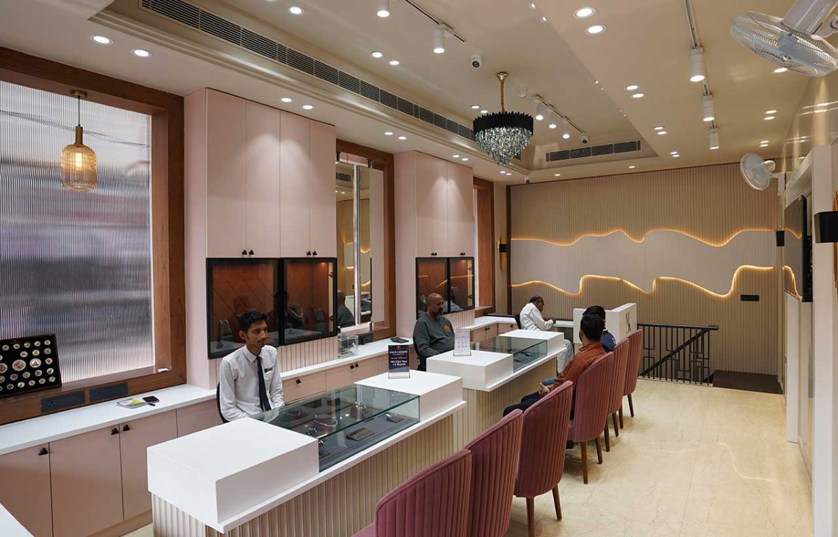 This Jewellery Store Designed by Ark Studio in Hisar Exudes Class & Luxury