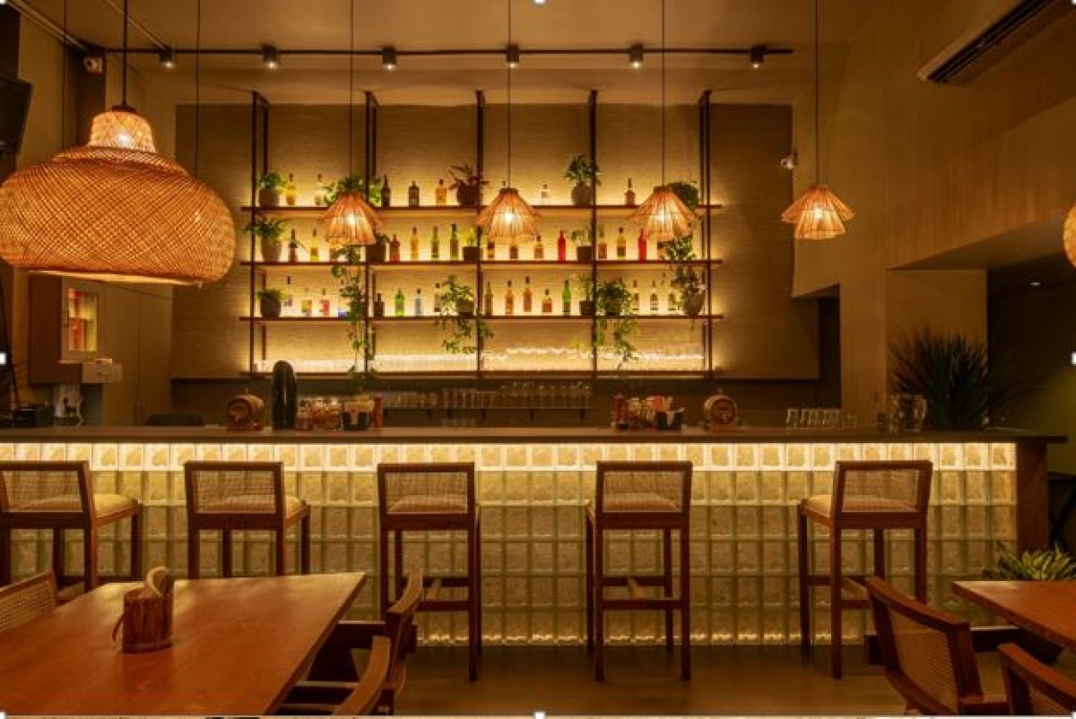 Celebrating Nature's Elegance: Canadian Douglas-Fir Wood Transforms Nativ Restaurant in Pune