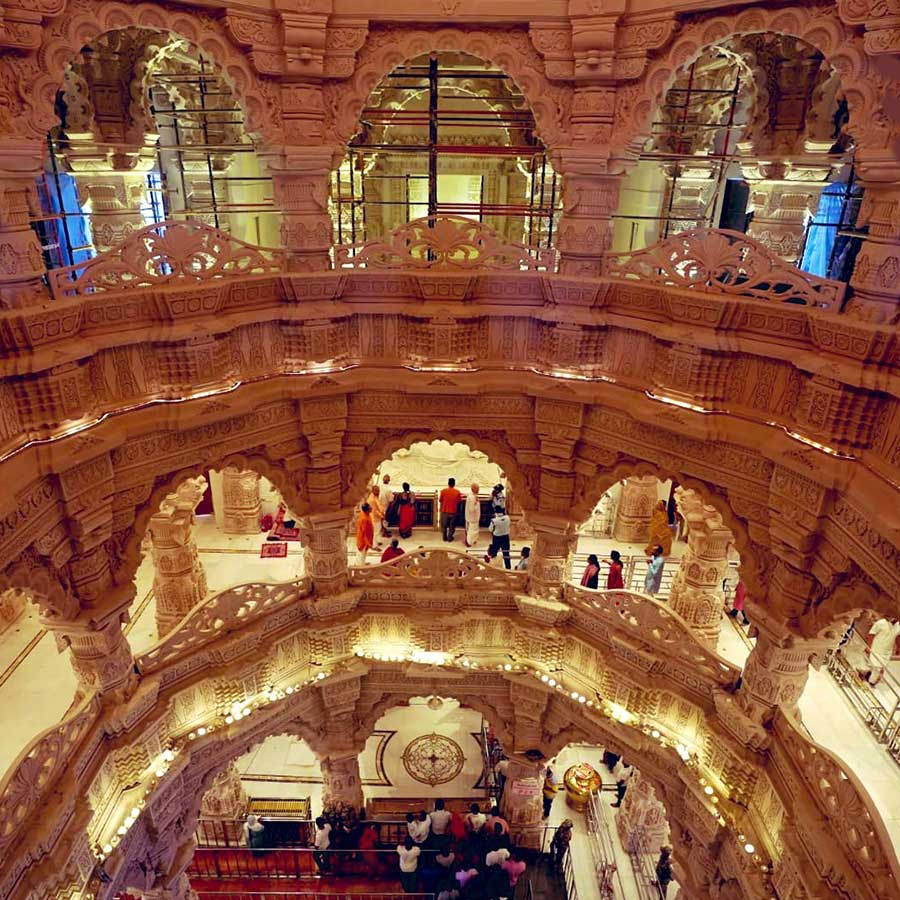 Ayodhya’s Shri Ram Mandir Reveals First-Floor Images Ahead of Diwali 2025