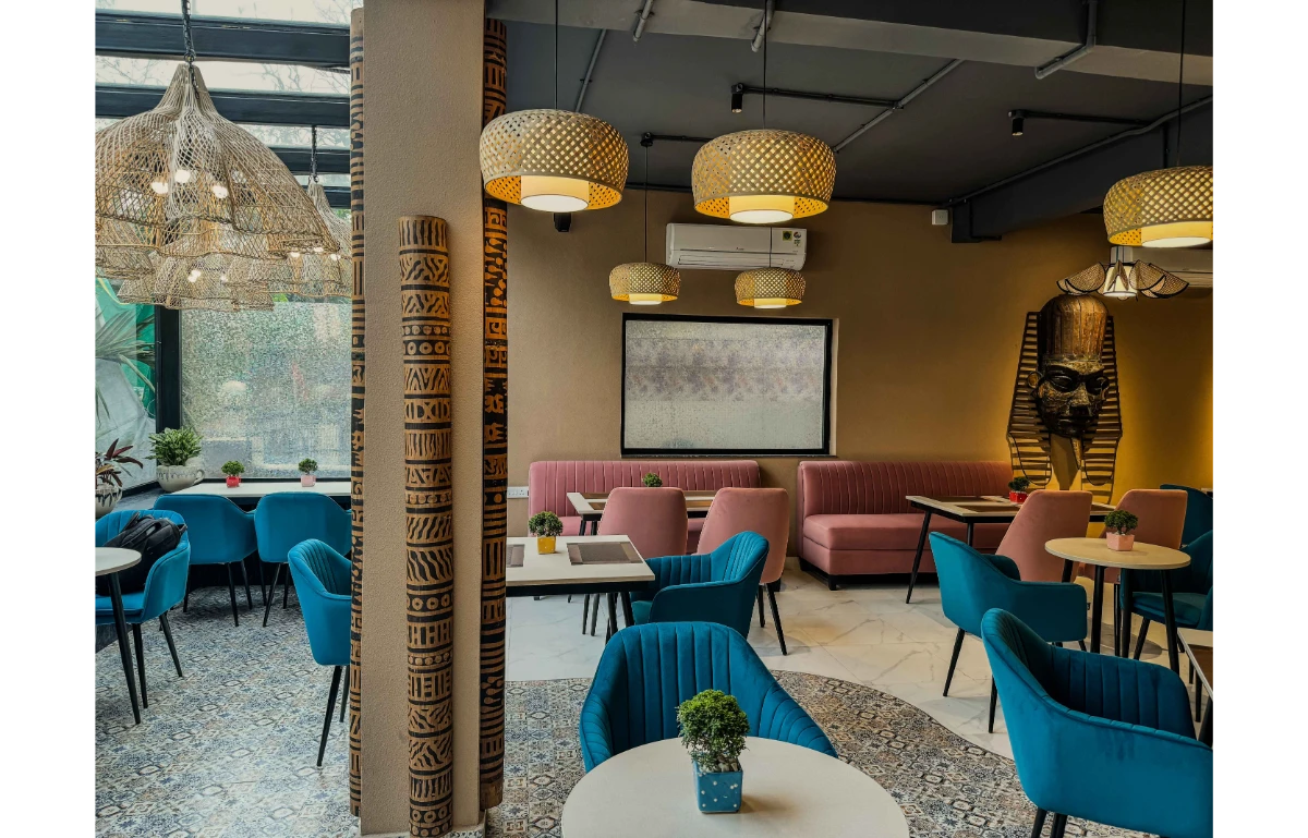 Papyrus: A Slice of Egypt in the Heart of Kolkata’s Café Interior Design Scene