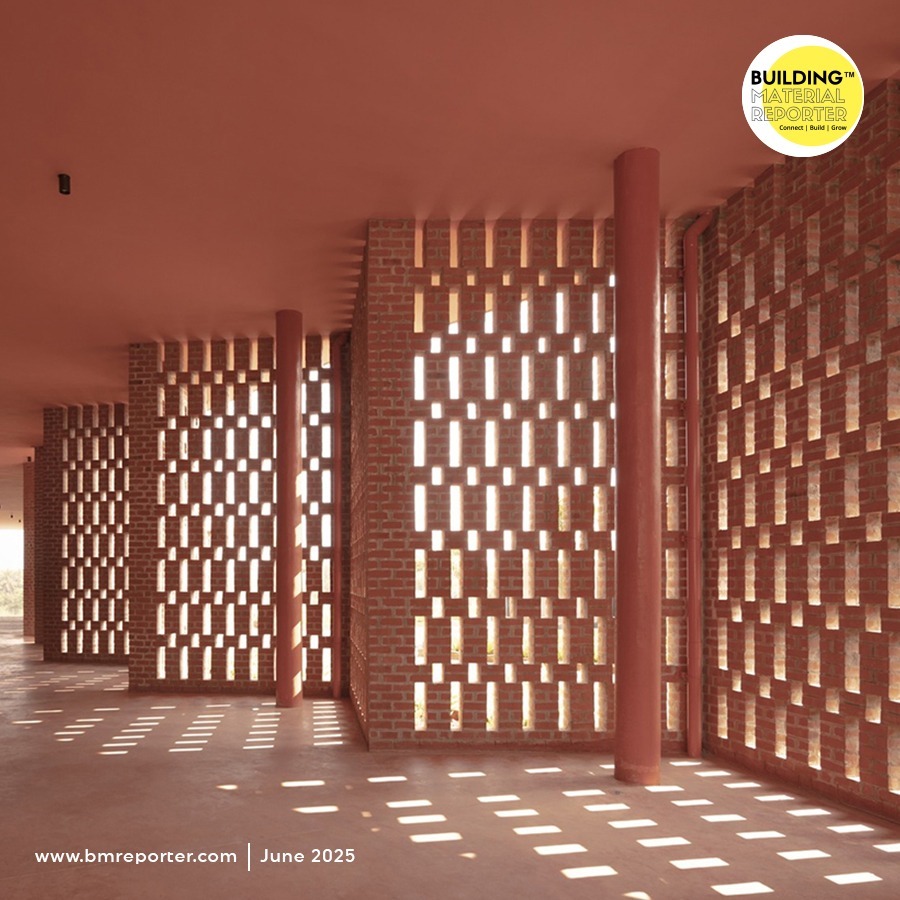 Dr. Vishnuvardhan Memorial Complex: Brick Architecture in India