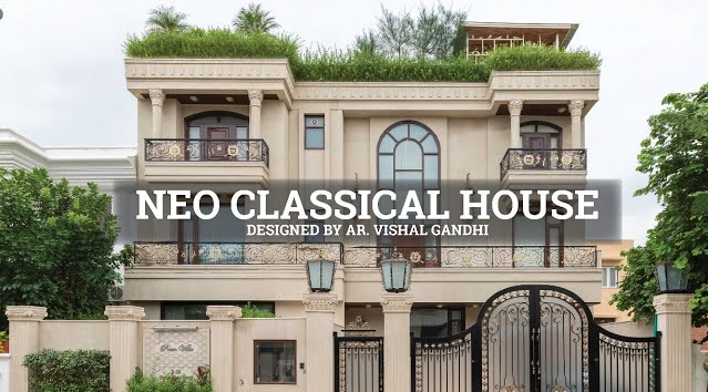 25000 Sqft Neo-Classical House Designed by Ar. Vishal Gandhi, BG Associates