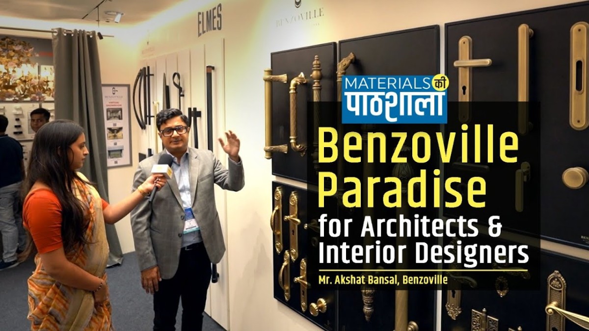 Materials Ki Pathshala | Benzoville Paradise for Architects & Interior Designers: Mr. Akshat Bansal