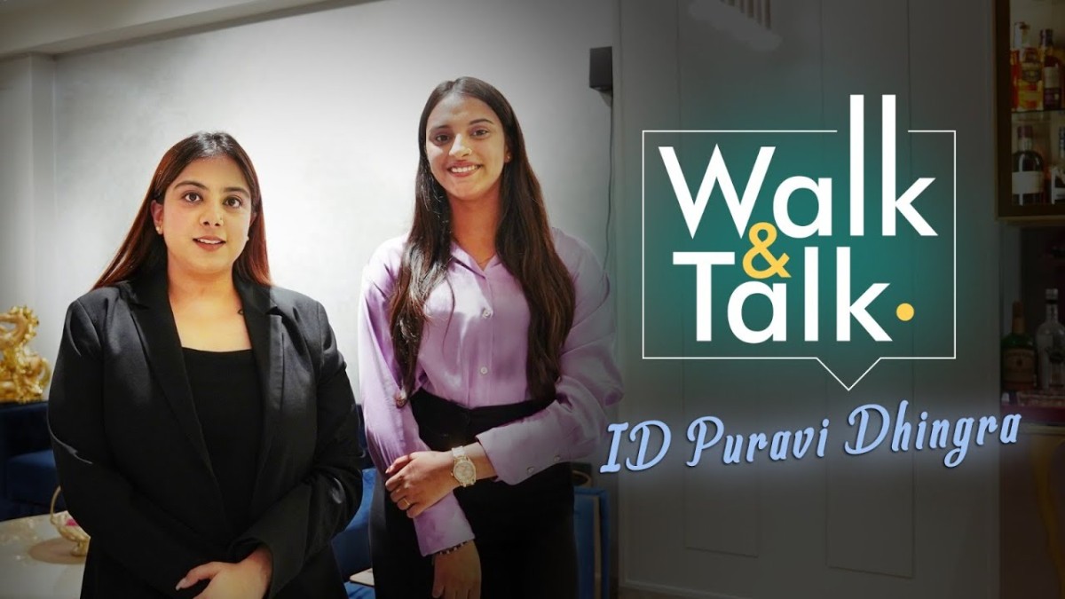 Walk & Talk with ID Puravi Dhingra, Concept Infinity | Building Material Reporter