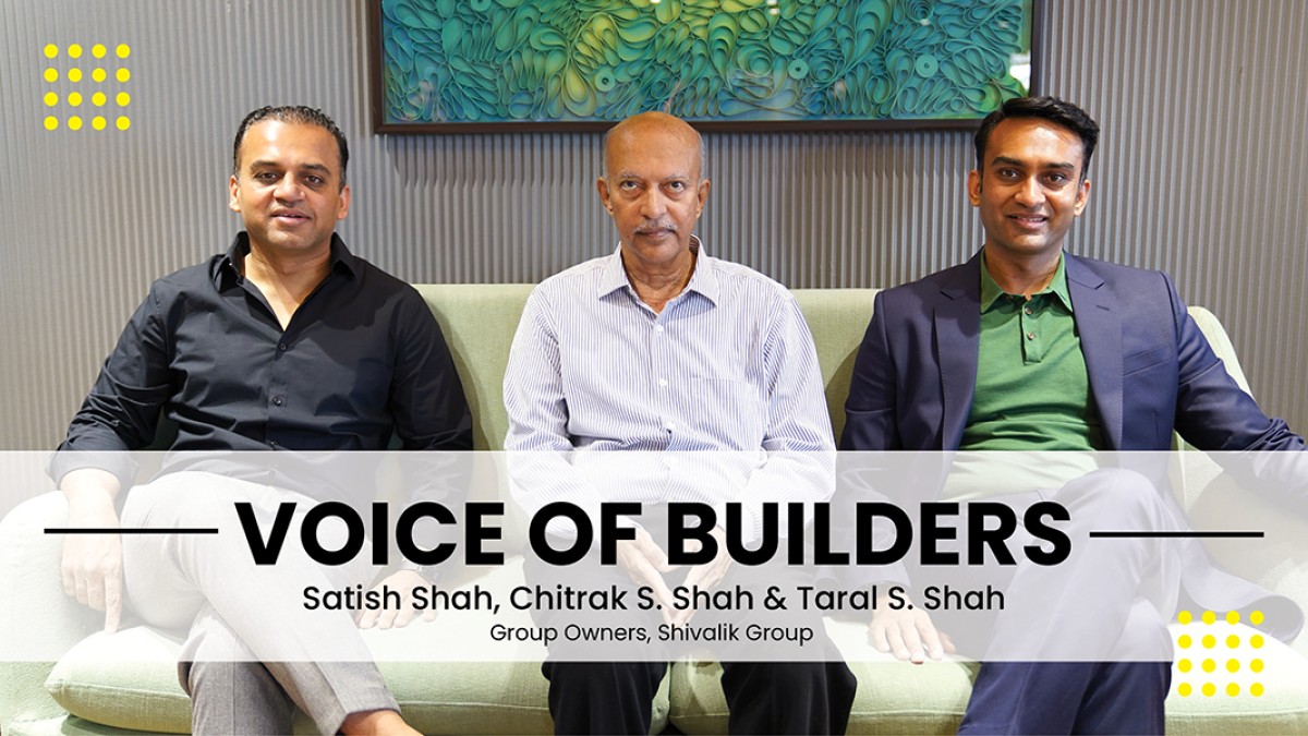 Voice of Builders | Leading Builder in Ahmedabad | Shivalik Group | Luxury Apartment & Office Spaces